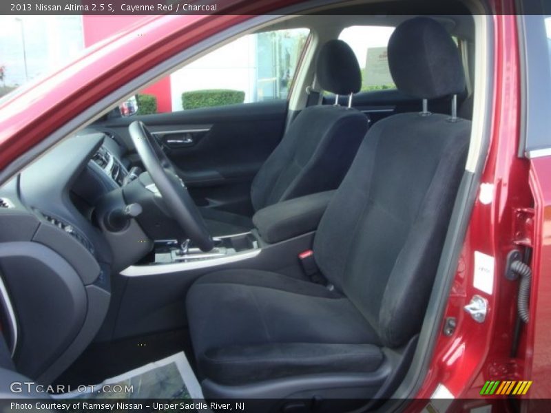 Cayenne Red / Charcoal 2013 Nissan Altima 2.5 S