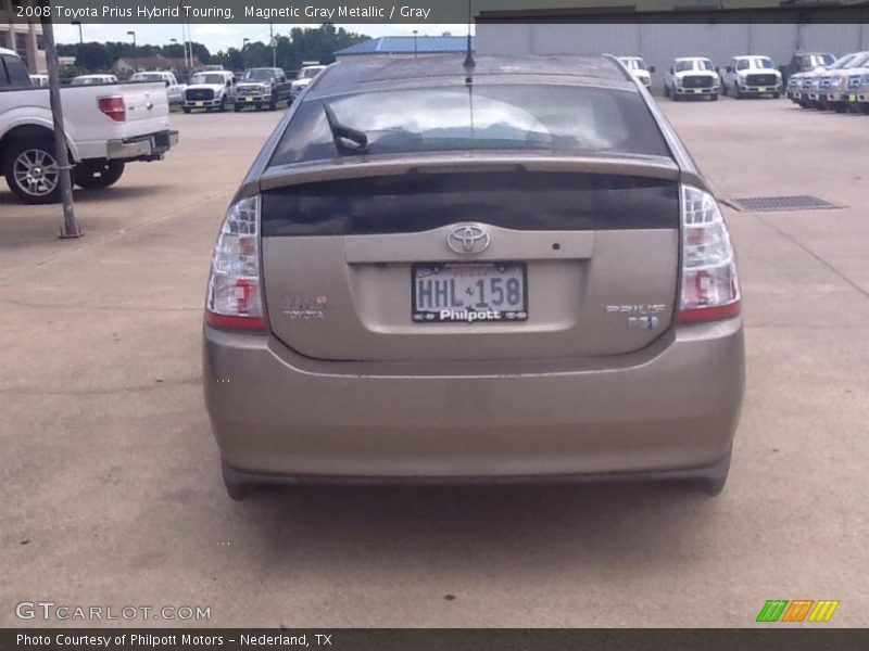 Magnetic Gray Metallic / Gray 2008 Toyota Prius Hybrid Touring