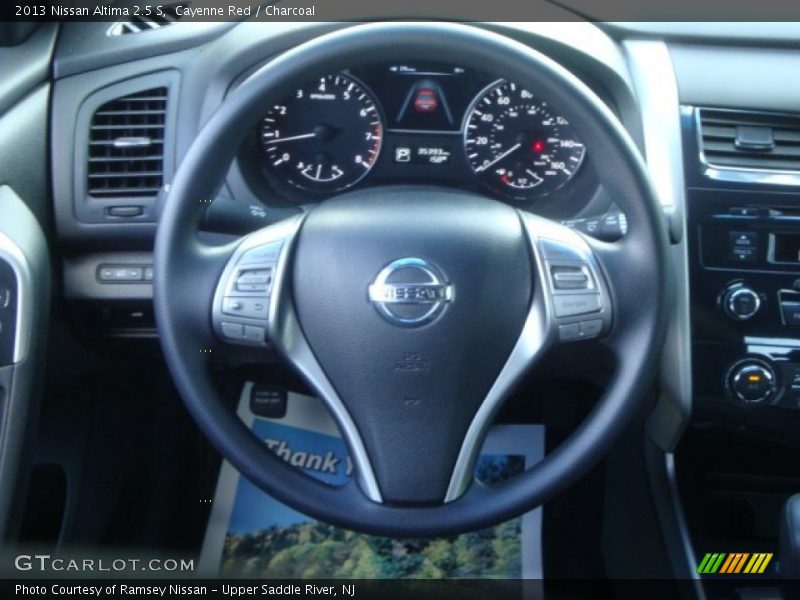Cayenne Red / Charcoal 2013 Nissan Altima 2.5 S