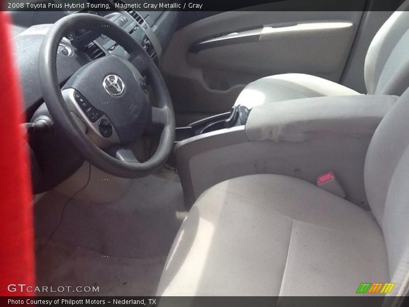Magnetic Gray Metallic / Gray 2008 Toyota Prius Hybrid Touring