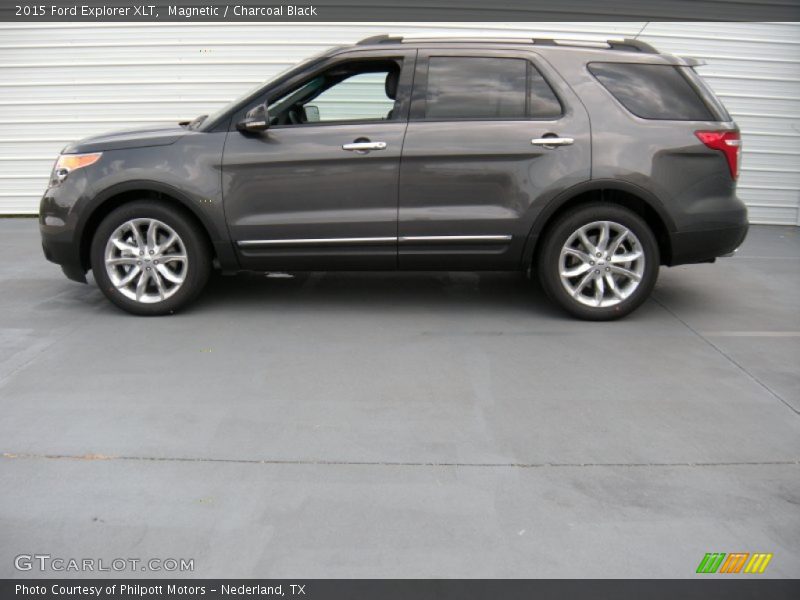 Magnetic / Charcoal Black 2015 Ford Explorer XLT