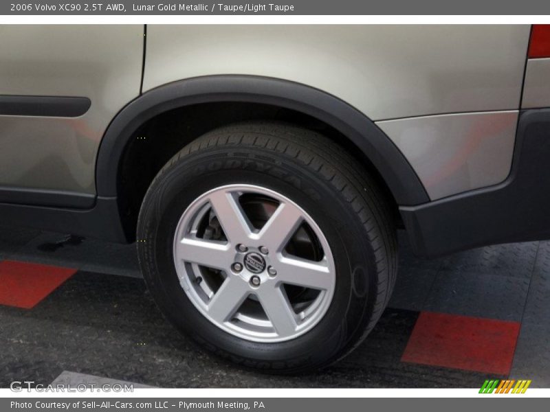 Lunar Gold Metallic / Taupe/Light Taupe 2006 Volvo XC90 2.5T AWD