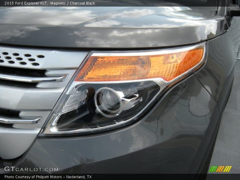 Magnetic / Charcoal Black 2015 Ford Explorer XLT