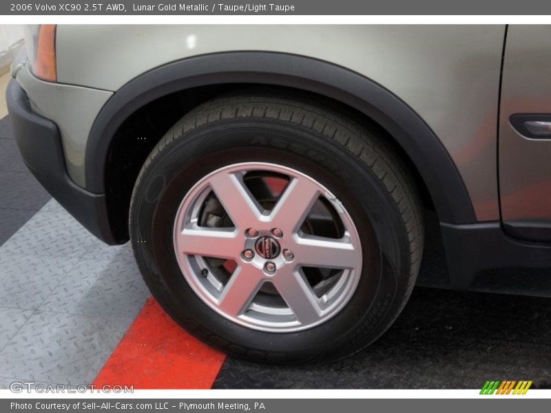 Lunar Gold Metallic / Taupe/Light Taupe 2006 Volvo XC90 2.5T AWD