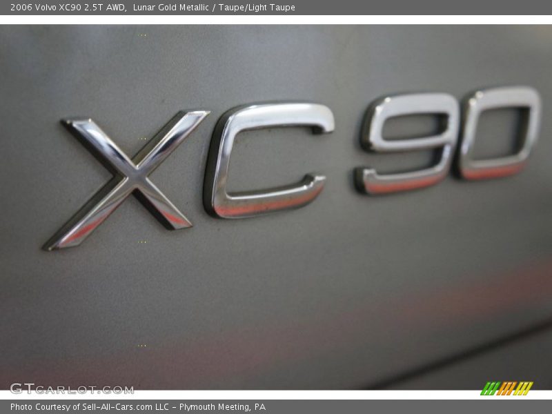 Lunar Gold Metallic / Taupe/Light Taupe 2006 Volvo XC90 2.5T AWD