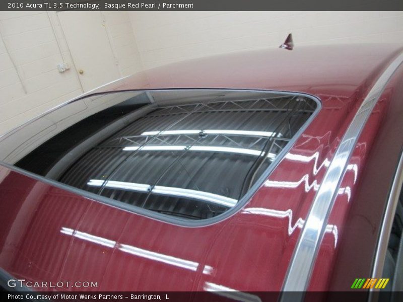 Basque Red Pearl / Parchment 2010 Acura TL 3.5 Technology