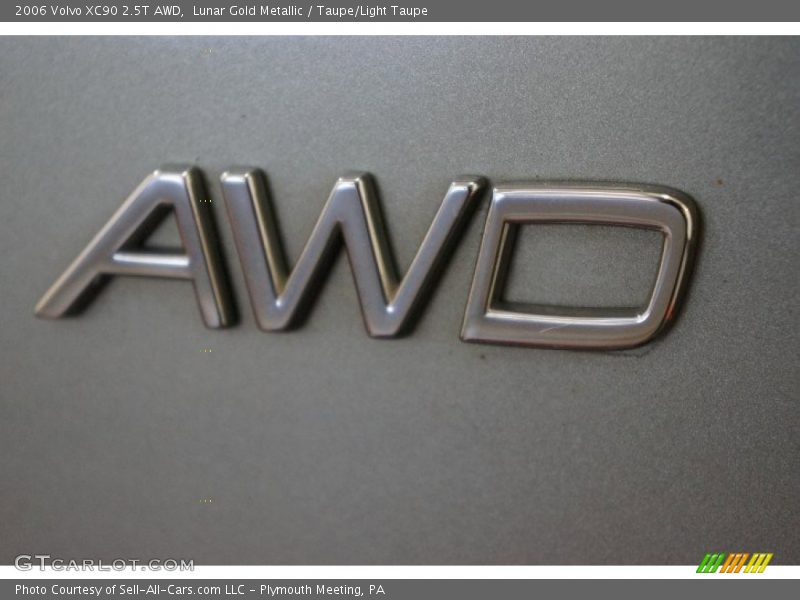 Lunar Gold Metallic / Taupe/Light Taupe 2006 Volvo XC90 2.5T AWD