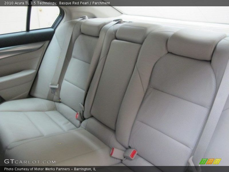 Basque Red Pearl / Parchment 2010 Acura TL 3.5 Technology