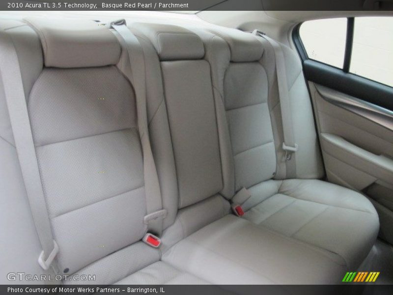 Basque Red Pearl / Parchment 2010 Acura TL 3.5 Technology