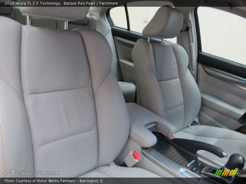 Basque Red Pearl / Parchment 2010 Acura TL 3.5 Technology