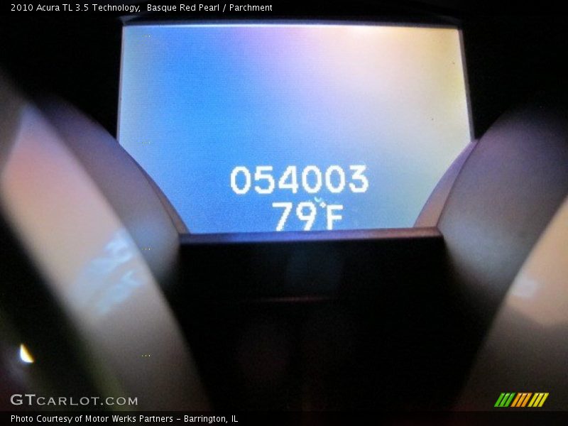 Basque Red Pearl / Parchment 2010 Acura TL 3.5 Technology