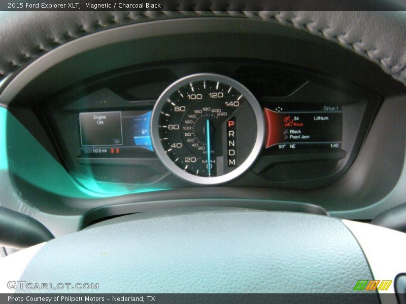 Magnetic / Charcoal Black 2015 Ford Explorer XLT