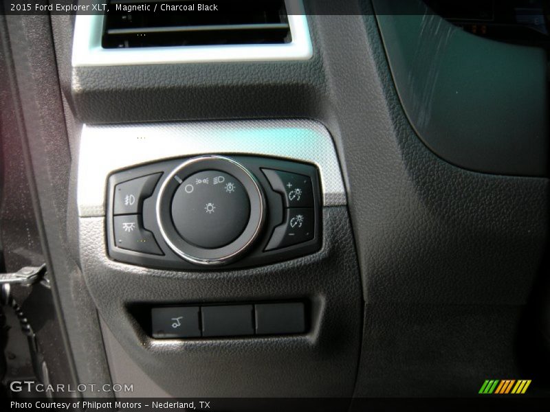 Magnetic / Charcoal Black 2015 Ford Explorer XLT