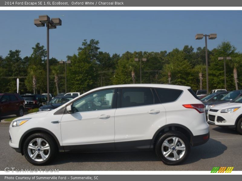 Oxford White / Charcoal Black 2014 Ford Escape SE 1.6L EcoBoost