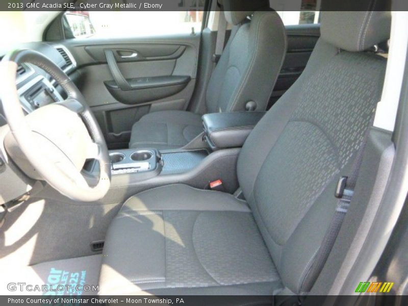 Cyber Gray Metallic / Ebony 2013 GMC Acadia SLE