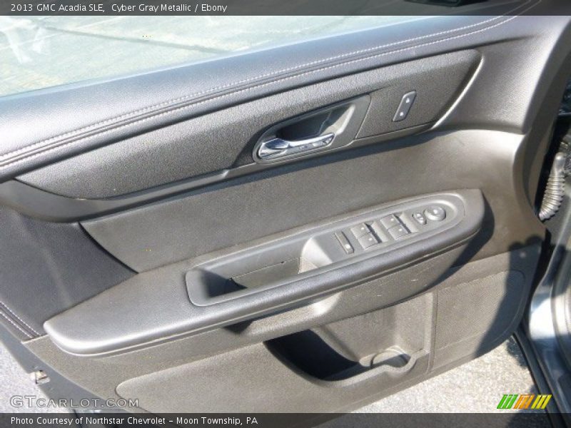 Cyber Gray Metallic / Ebony 2013 GMC Acadia SLE