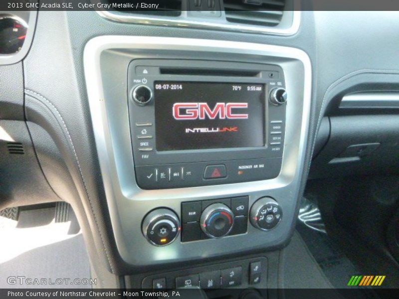 Cyber Gray Metallic / Ebony 2013 GMC Acadia SLE