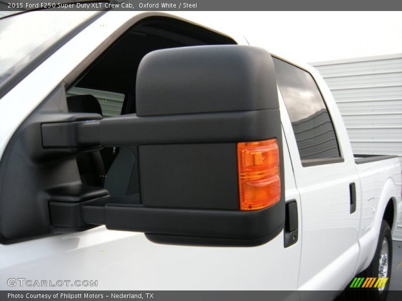 Oxford White / Steel 2015 Ford F250 Super Duty XLT Crew Cab
