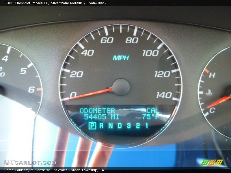 Silverstone Metallic / Ebony Black 2006 Chevrolet Impala LT