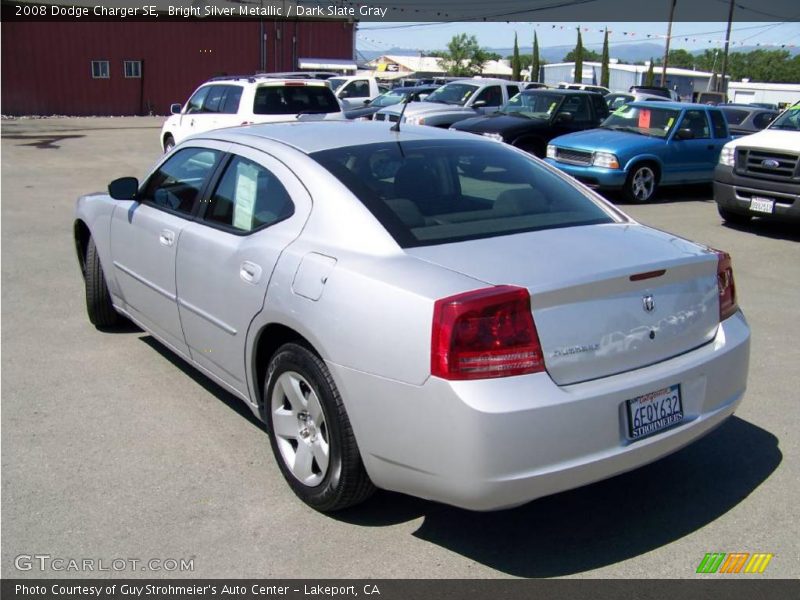 Bright Silver Metallic / Dark Slate Gray 2008 Dodge Charger SE