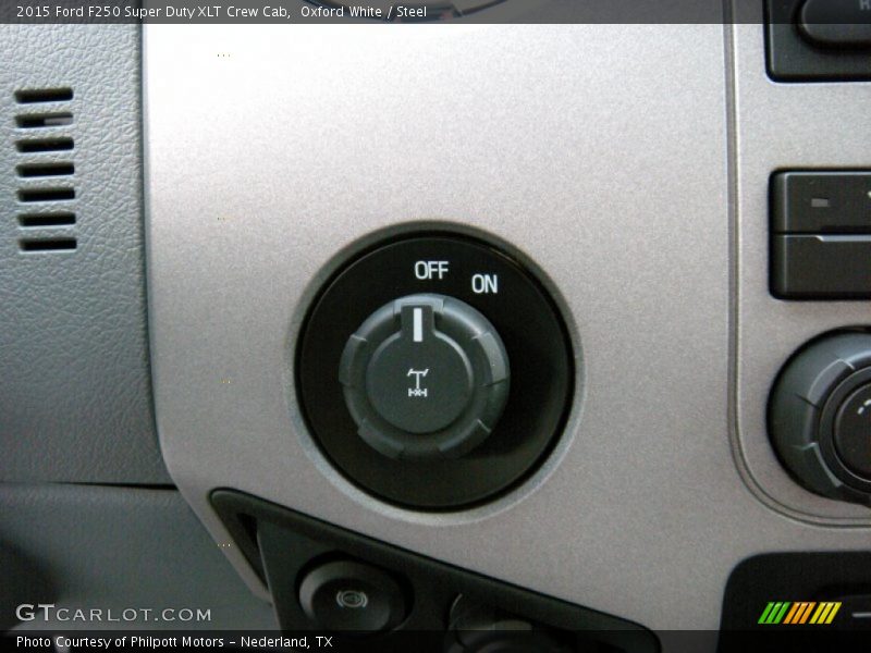 Oxford White / Steel 2015 Ford F250 Super Duty XLT Crew Cab