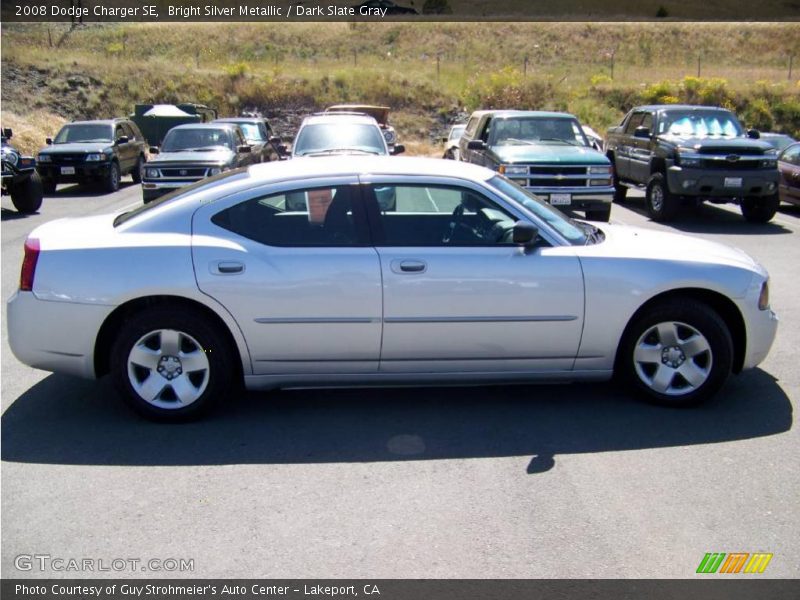 Bright Silver Metallic / Dark Slate Gray 2008 Dodge Charger SE