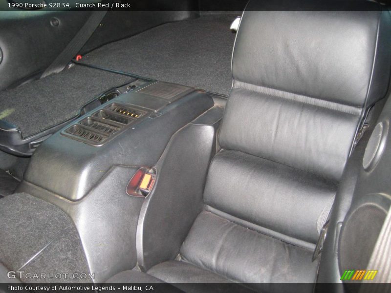 Guards Red / Black 1990 Porsche 928 S4