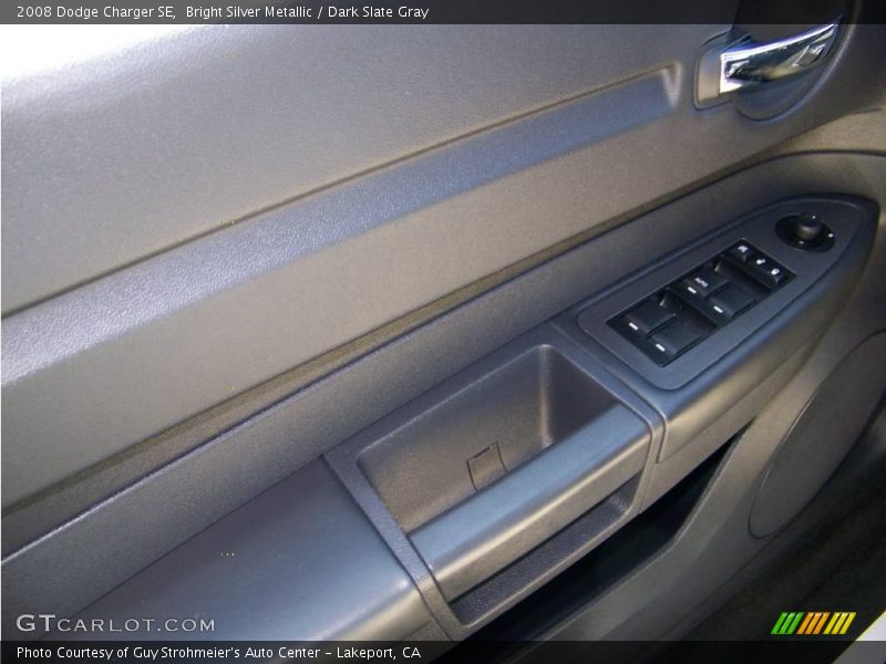 Bright Silver Metallic / Dark Slate Gray 2008 Dodge Charger SE