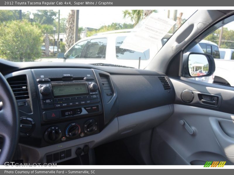 Super White / Graphite 2012 Toyota Tacoma Regular Cab 4x4