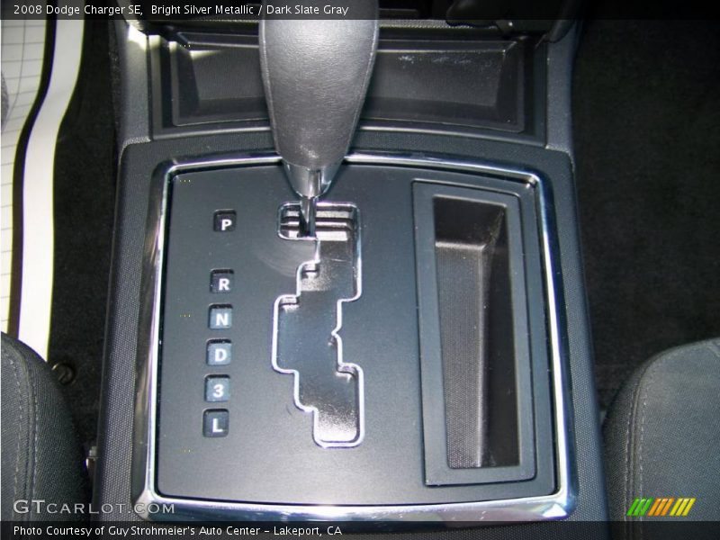 Bright Silver Metallic / Dark Slate Gray 2008 Dodge Charger SE