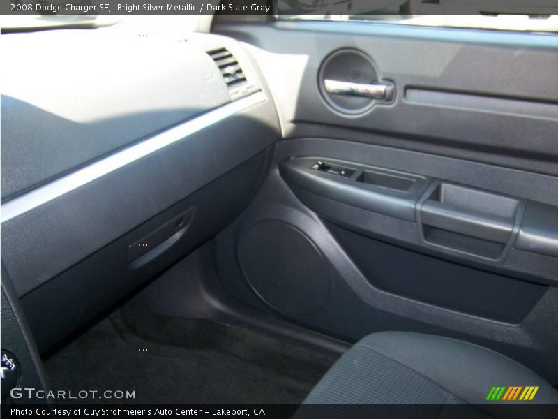 Bright Silver Metallic / Dark Slate Gray 2008 Dodge Charger SE