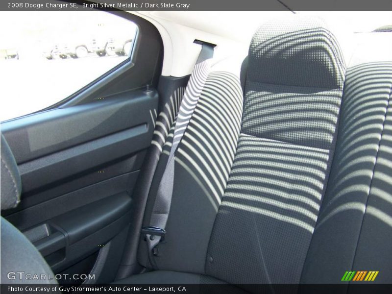 Bright Silver Metallic / Dark Slate Gray 2008 Dodge Charger SE