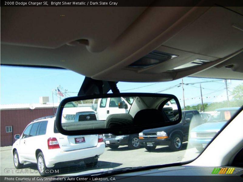 Bright Silver Metallic / Dark Slate Gray 2008 Dodge Charger SE