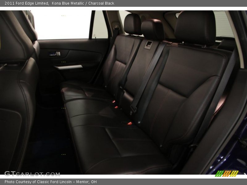 Kona Blue Metallic / Charcoal Black 2011 Ford Edge Limited