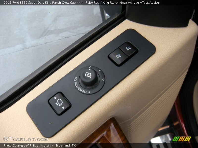 Ruby Red / King Ranch Mesa Antique Affect/Adobe 2015 Ford F350 Super Duty King Ranch Crew Cab 4x4