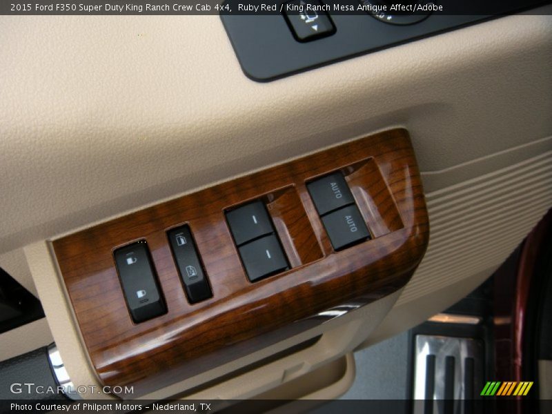 Ruby Red / King Ranch Mesa Antique Affect/Adobe 2015 Ford F350 Super Duty King Ranch Crew Cab 4x4