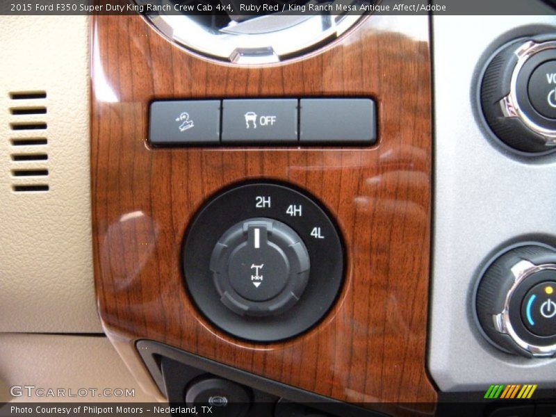 Ruby Red / King Ranch Mesa Antique Affect/Adobe 2015 Ford F350 Super Duty King Ranch Crew Cab 4x4