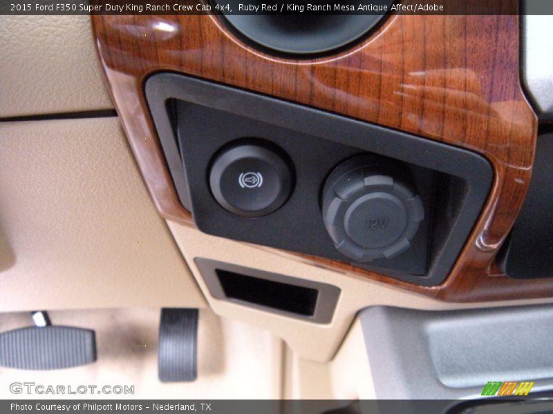 Ruby Red / King Ranch Mesa Antique Affect/Adobe 2015 Ford F350 Super Duty King Ranch Crew Cab 4x4
