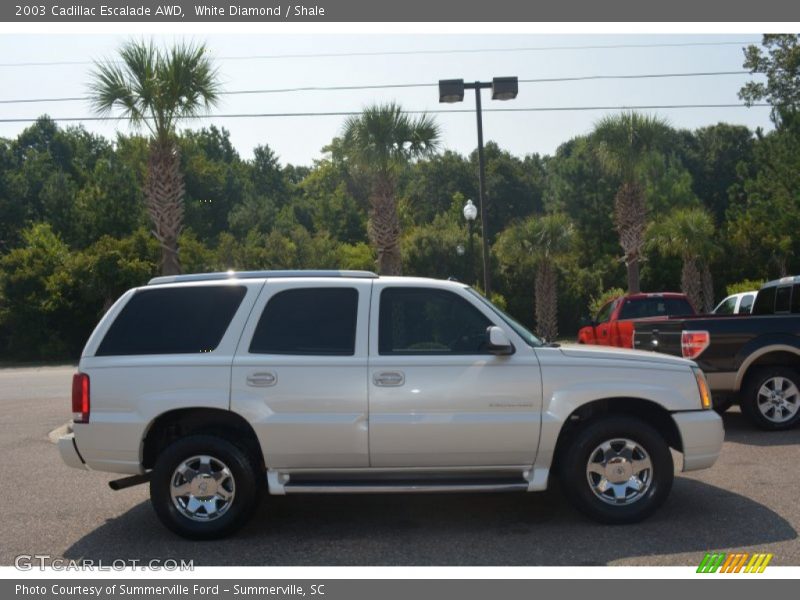 White Diamond / Shale 2003 Cadillac Escalade AWD