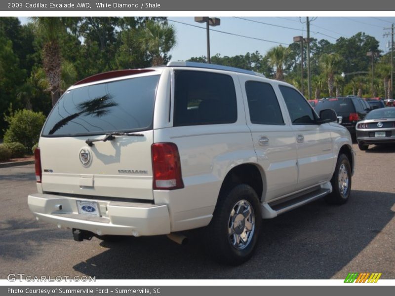 White Diamond / Shale 2003 Cadillac Escalade AWD