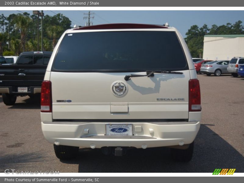 White Diamond / Shale 2003 Cadillac Escalade AWD