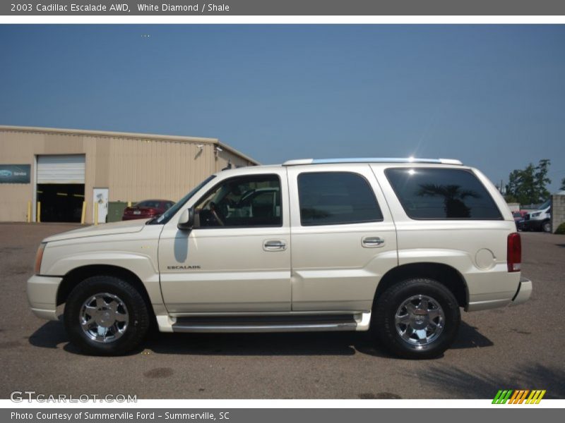 White Diamond / Shale 2003 Cadillac Escalade AWD