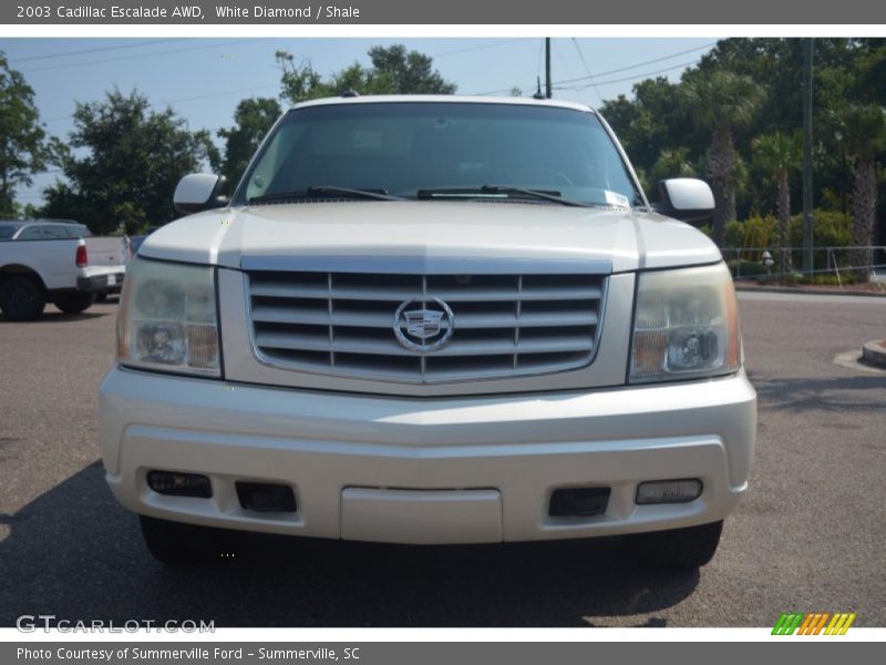 White Diamond / Shale 2003 Cadillac Escalade AWD