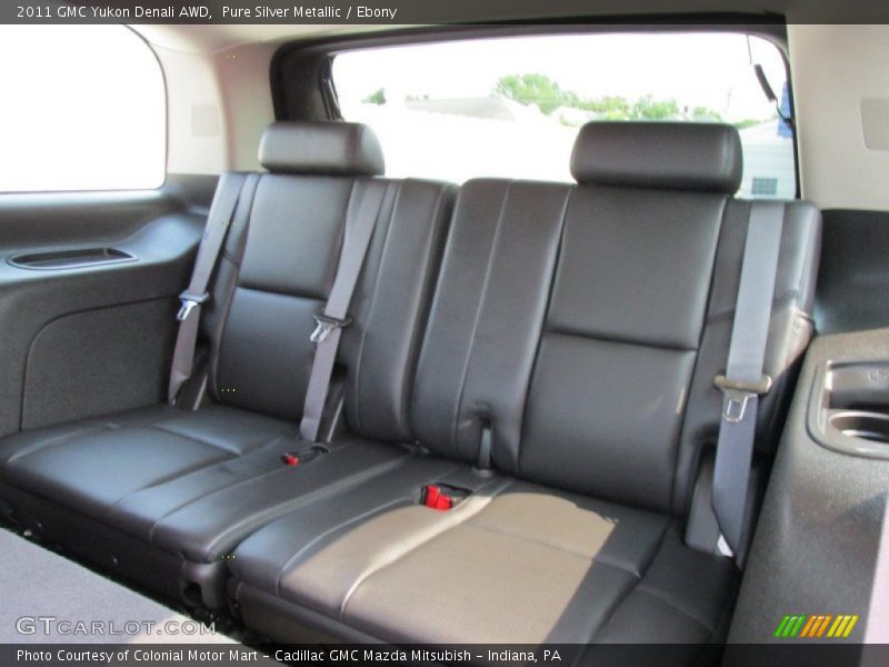 Pure Silver Metallic / Ebony 2011 GMC Yukon Denali AWD