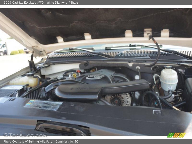 White Diamond / Shale 2003 Cadillac Escalade AWD