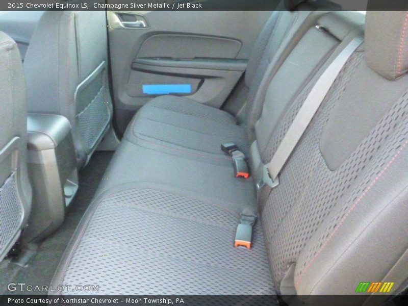 Champagne Silver Metallic / Jet Black 2015 Chevrolet Equinox LS