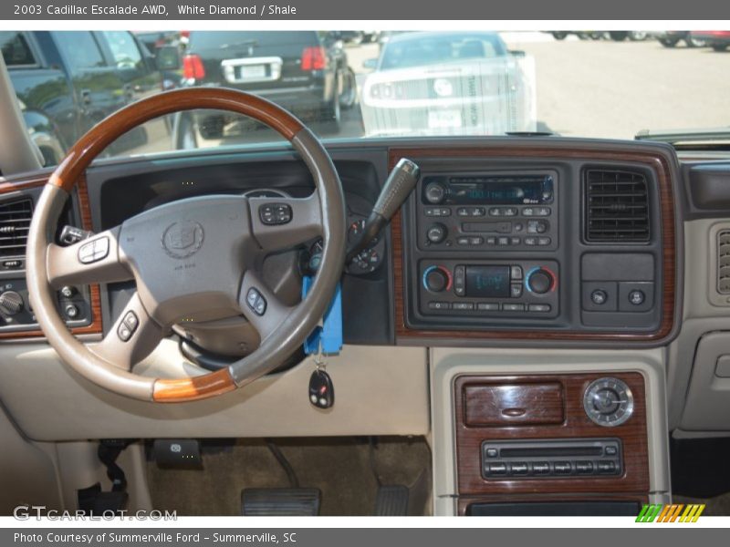 White Diamond / Shale 2003 Cadillac Escalade AWD