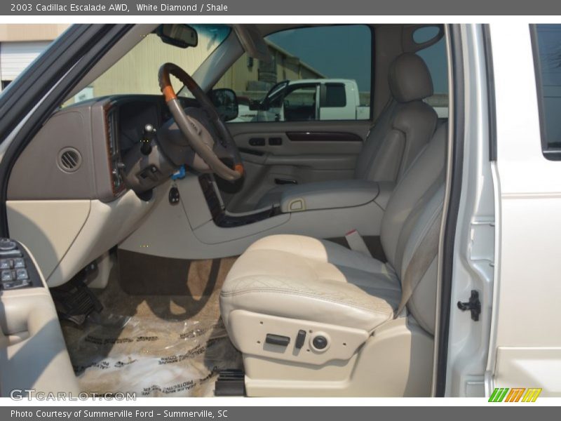 White Diamond / Shale 2003 Cadillac Escalade AWD