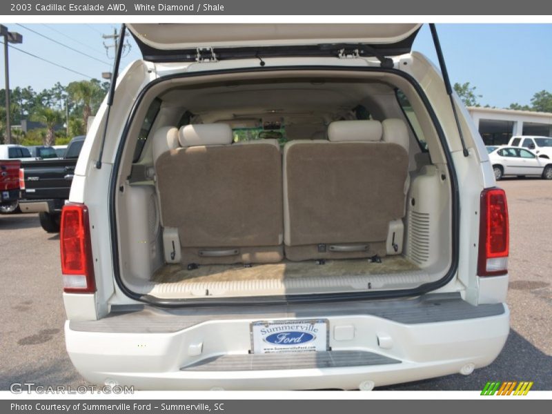 White Diamond / Shale 2003 Cadillac Escalade AWD