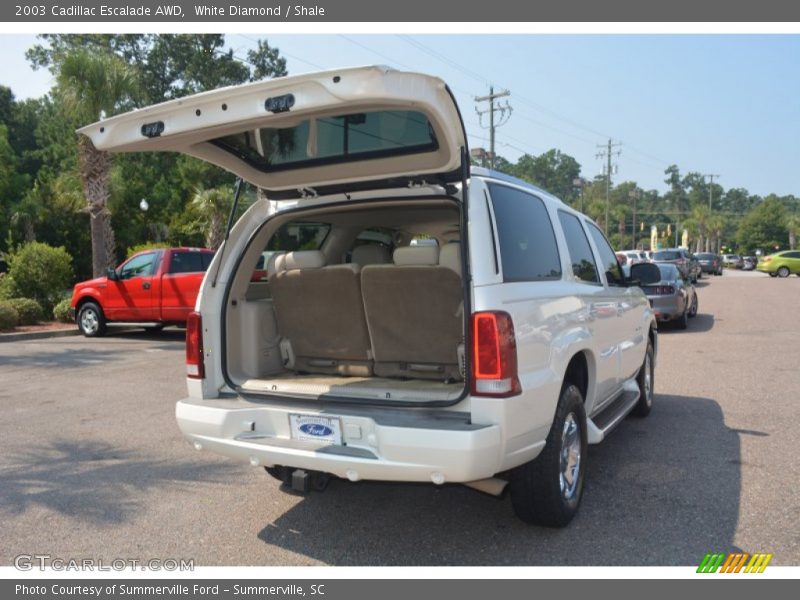 White Diamond / Shale 2003 Cadillac Escalade AWD